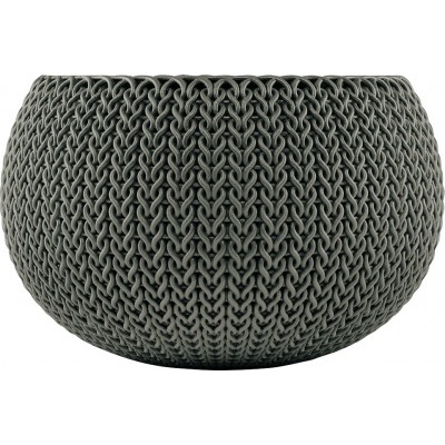 KETER Květináč COZY Planter S závěsný 3,2l šedo-hnědý